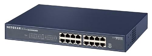 NoteBook: Netgear 16 Port Fast Ethernet Switch, JFS516GE