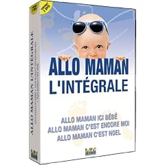 Coffret Intégrale Allo maman 3 DVD : Allo maman ici bébé / Allo maman c'est encore moi / Allo maman c'est Noël