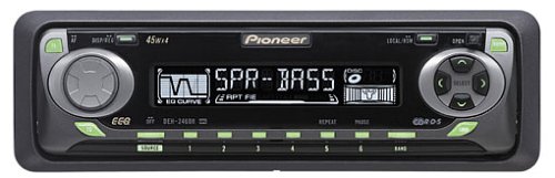 Projektoren: Pioneer DEH-2460R CD-Tuner schwarz