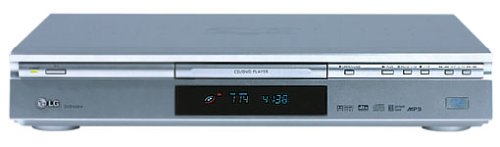 Lautsprecher: LG DVD-5084 DVD-Player silber