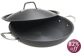 Calphalon Commercial Hard-Anodized 12-Inch Everyday Pan with Lid
