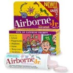 Airborne Jr. Effervescent Health Formula for Kids Ages 4-10, Super Delicious Grape, Tablets, 10 tablets [1.7 oz (47 g)]