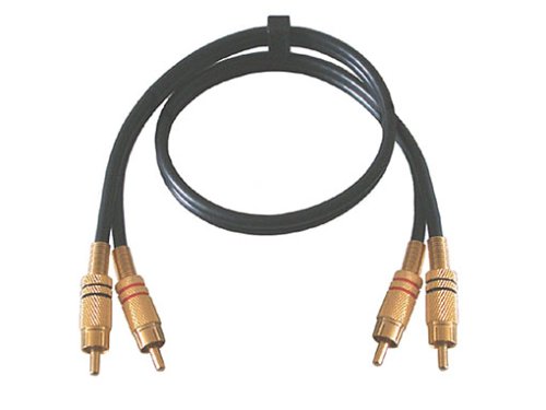 Digitalkameras: Dr.-Ing. Sieger 2 Cinchstecker/2 Cinchstecker Gold, 1,5 m, Koaxkabel geschirmt