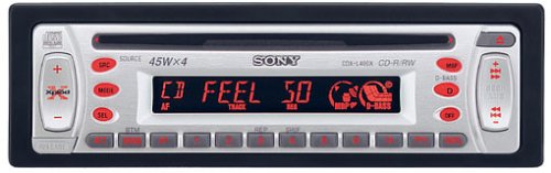 Festplatten: Sony CDX-L400X CD-Tuner silber