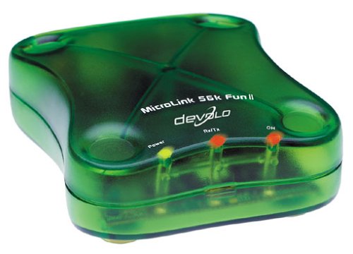 Digitalkameras: Devolo MicroLink 56k Fun II externes Analog-Modem