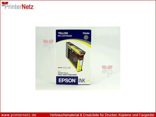 Rohlinge: Yellow f�r Stylus Pro 7600 / 9600 / Pro 4000 / C4 / C8 / C8PS/4400