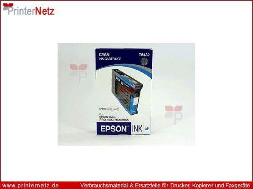 Cyan für Stylus Pro 7600 / 9600 / Pro 4000 / C4 / C8 / C8PS/4400