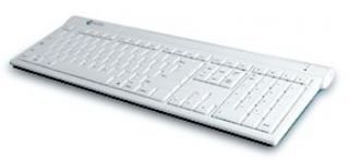 MP3 Player: Macally iceKey Tastatur USB 108 Tasten Mac OS D Weiss