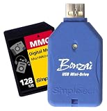 SimpleTech STI-USBMD/128 128MB Bonzai USB Mini Drive