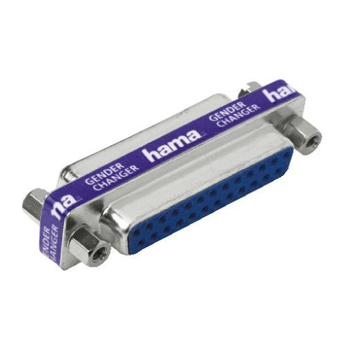 Heimkinosysteme: Hama paralleler Gender-Changer 25polige D-Kupplung