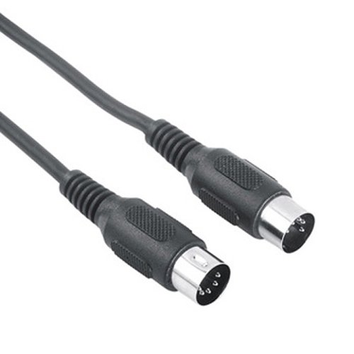 Heimkinosysteme: Hama Midi-Interface-Kabel 5-pol.-DIN-Stecker - 5-pol.-DIN-Stecker, 3 m