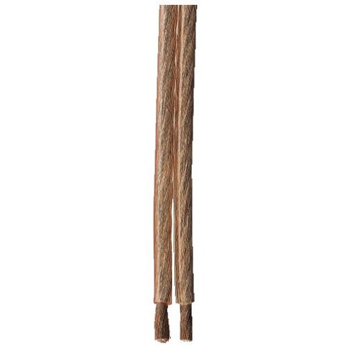 Heimkinosysteme: Hama Rollenware Lautsprecherkabel 2 x 0,75 mm�, 300 m, Transparent
