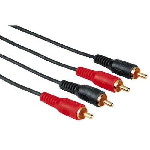 Heimkinosysteme: Hama Audio-Kabel 2 Cinch-Stecker - 2 Cinch-Stecker, 1 m