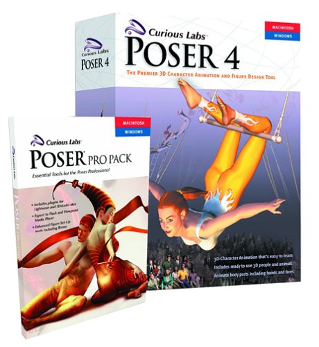 Poser 4 Full and Poser Pro Pack