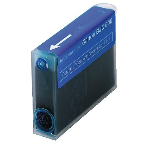 Heimkinosysteme: Hama Druckerpatrone cyan f�r Canon BJC-600er-Serie