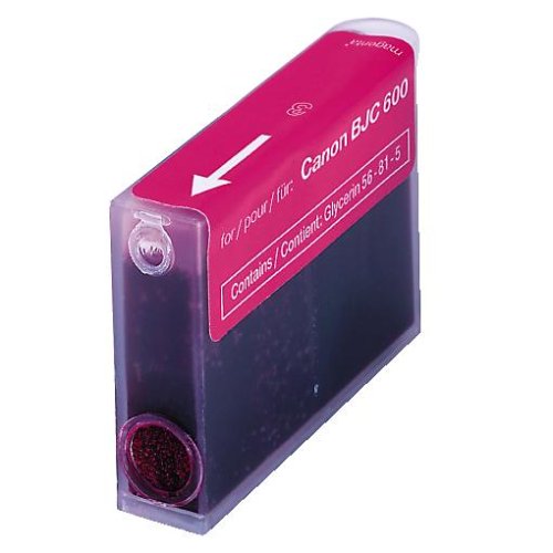 Heimkinosysteme: Hama Druckerpatrone magenta f�r Canon BJC-600er-Serie