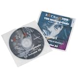 Hama CD Rom Sleeves Black Pack of 25