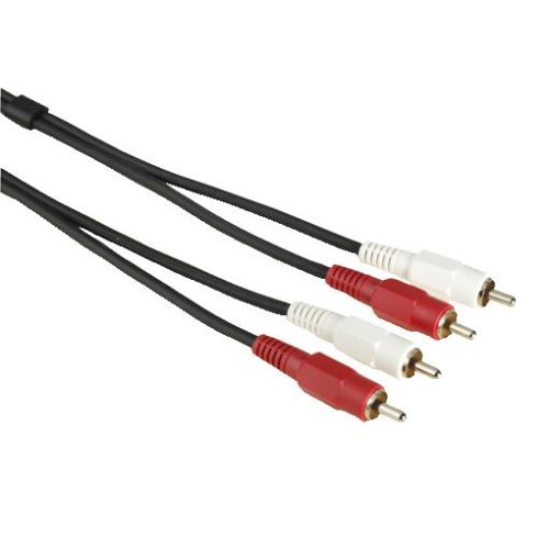 Heimkinosysteme: Hama Audio-Kabel 2 Cinch-Stecker - 2 Cinch-Stecker, 0,75 m