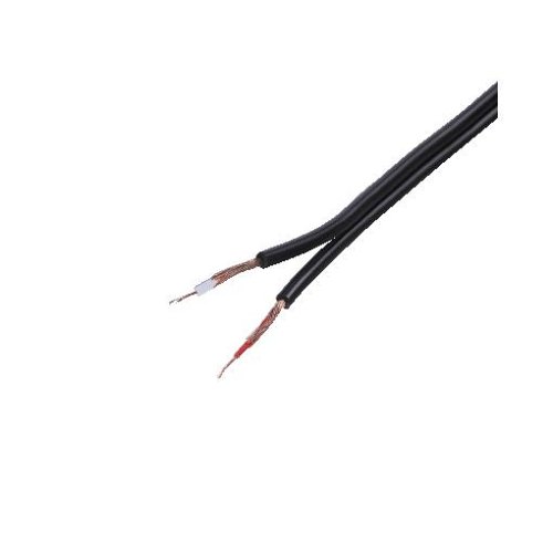Heimkinosysteme: Hama Rollenware Diodenkabel 2-adrig 2,8 x 5,6 mm�, 100 m, Schwarz