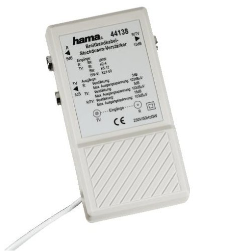 Heimkinosysteme: Hama Antennen-Aufsteckverteiler mit Verst�rker