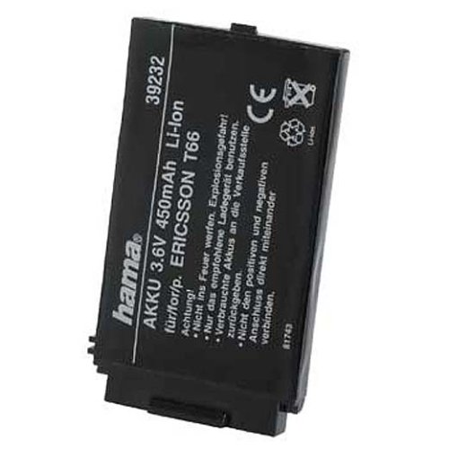 Heimkinosysteme: Hama Akku 3,6V, 450mAh LiIon f�r Ericsson T66
