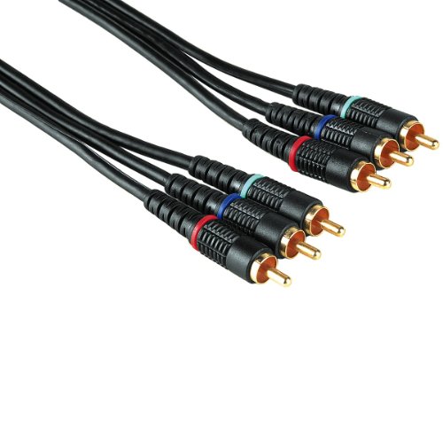 Heimkinosysteme: Hama Surround-Sound-Kabel 3 Cinch-Stecker - 3 Cinch-Stecker "YUV", 2 m