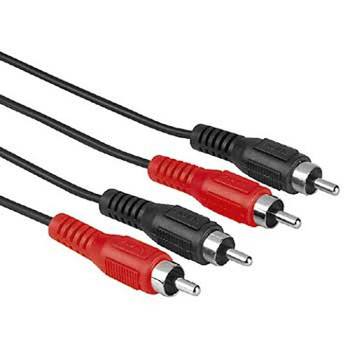 Heimkinosysteme: Hama Audio-Kabel 2 Cinch-Stecker - 2 Cinch-Stecker, 0,5 m