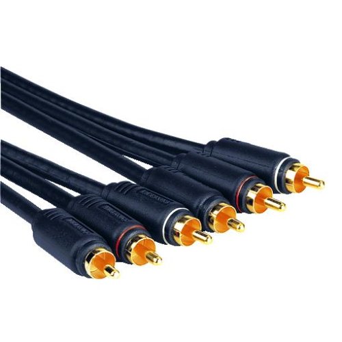 Heimkinosysteme: HomeTheatre Audio-/Video-Verbindungskabel 3 Cinch-Stecker - 3 Cinch-Stecker, 5 m