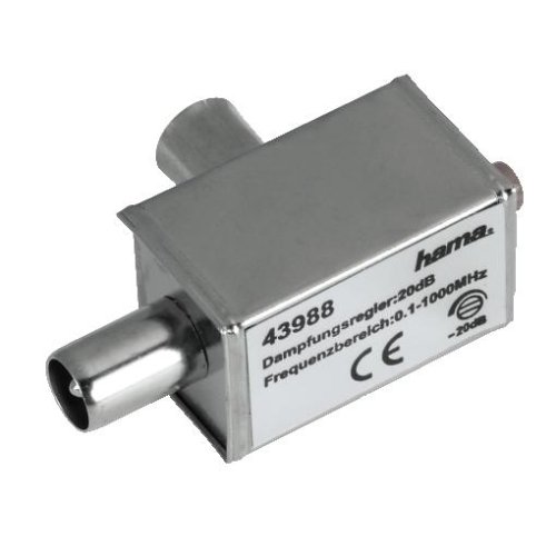 Heimkinosysteme: Hama Breitband-Kabel-D�mpfungsregler