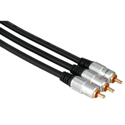 Heimkinosysteme: HomeTheatre Subwoofer Anschlusskabel 1 Cinch - 2 Cinch 5m