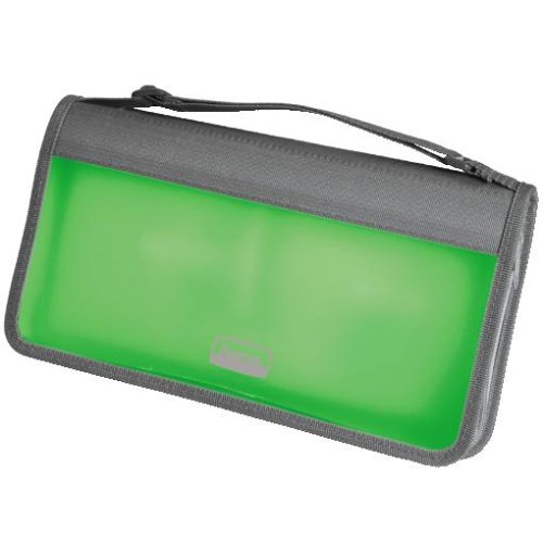Heimkinosysteme: Hama CD-Wallet 56, Gr�n/Silber
