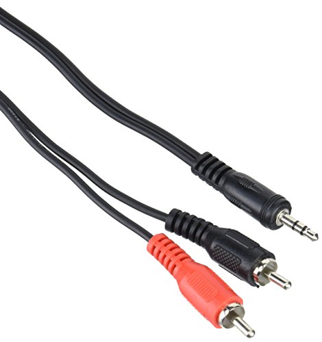 Heimkinosysteme: Hama Audio-Kabel 2 Cinch-St. - 3,5-mm-Klinken-St. Stereo, 5 m
