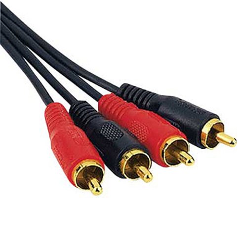 Heimkinosysteme: Hama Surround-Sound-Kabel 2 Cinch-Stecker - 2 Cinch-Stecker, 2 m