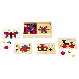 Melissa and Doug Pattern Blocks and Boards