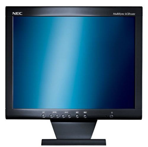 NoteBook: NEC 1550V 15 Zoll TFT-Monitor Schwarz
