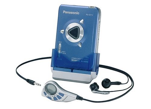 Projektoren: Panasonic RQ-SX73EG-A Tragbarer Kassettenspieler blau