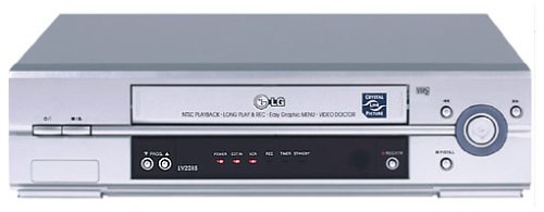 Lautsprecher: LG LV-2285 Mono-Videorekorder silber