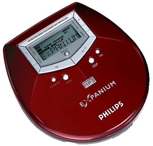 Philips eXpanium EXP 311 tragbarer MP3-CD-Player silber