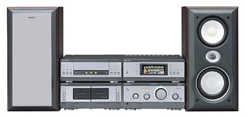Festplatten: Sony MHC-S3 Kompaktanlage silber-metallic