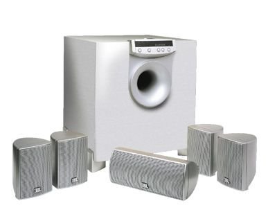 Telekommunikation: JBL ESC 360 SI Lautsprecher-System mit Verst�rker silber