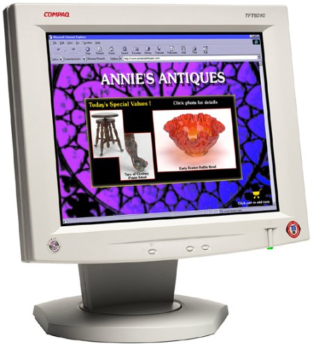Camcorder: Compaq TFT5010R - 15 Zoll Flat TFT-Monitor