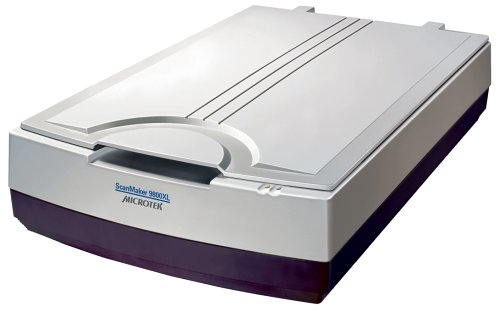 MP3 Player: Microtek ScanMaker 9800 XL Flachbettscanner