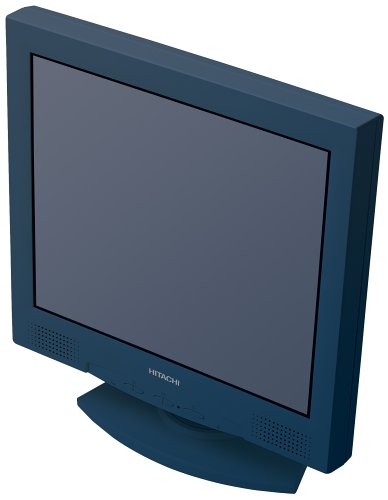 Heimkinosysteme: Hitachi CML181SXWB Black TFT-Monitor