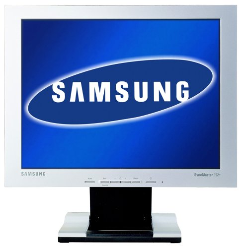 Festplatten: Samsung SyncMaster 152T MM TFT-Monitor silber (integr. Lautsprechern, DVI)