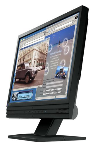 Drucker: Eizo L365-K 15 Zoll TFT-Monitor schwarz (integr. Lautsprecher, DVI)