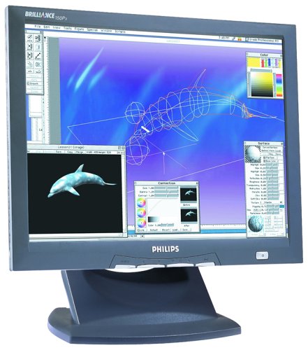 Projektoren: Philips 150P3D LCD-Monitor anthrazit (DVI)