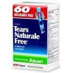 Tears Naturale Free Lubricant Eye Drops, Single-Use Vials - 60 ea