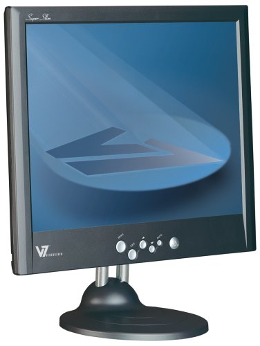 Verst&auml;rker und Receiver: V7 Videoseven L15SP anthracite - Super Slim TFT-Monitor