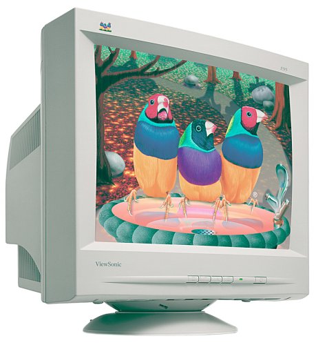 Verst&auml;rker und Receiver: ViewSonic E95 Monitor