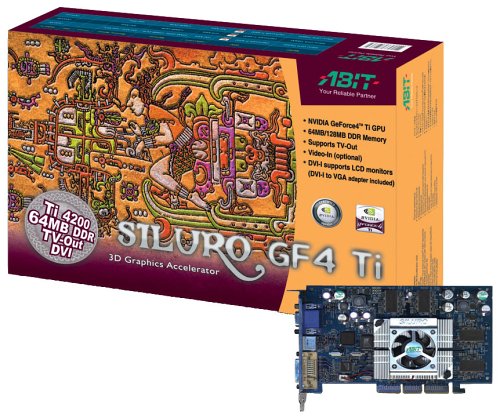 Elektronik Und Foto: Abit Siluro GeForce4 Ti4200 AGP-Grafikkarte 64MB DDR (Retail)